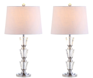Layla 27" Crystal LED Table Lamp - JONATHAN Y