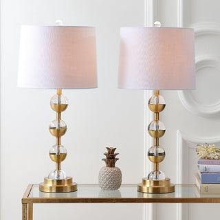 Avery 27.5" Crystal LED Table Lamp - JONATHAN Y