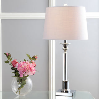 Dean 28" Crystal LED Table Lamp - JONATHAN Y