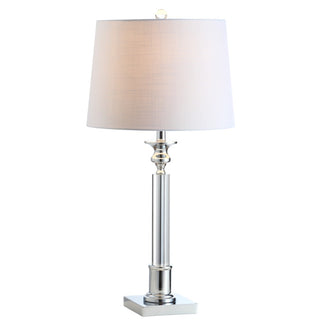 Dean 28" Crystal LED Table Lamp - JONATHAN Y