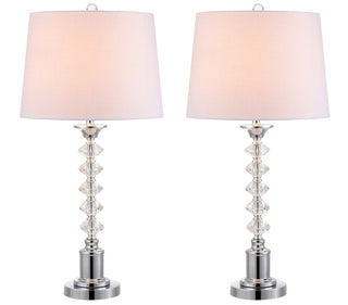 Kinsley 28" Crystal LED Table Lamp - JONATHAN Y
