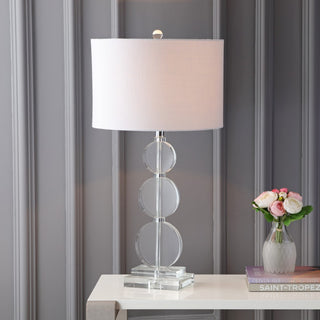 Paisley 29.5" Crystal LED Table Lamp - JONATHAN Y