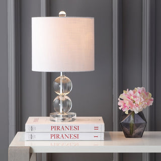 Brooklyn 17.5" Crystal LED Table Lamp - JONATHAN Y