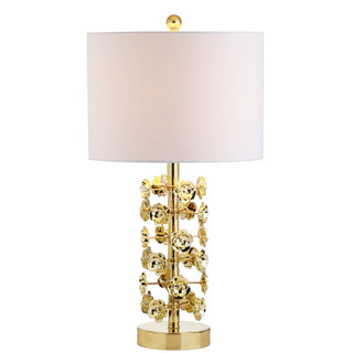 Flora 25.5" Resin/Metal LED Table Lamp - JONATHAN Y