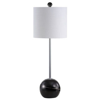 Alexa 31.5" Marble Sphere LED Table Lamp - JONATHAN Y