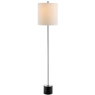 Levitt 60.5" Marble/Metal LED Floor Lamp - JONATHAN Y