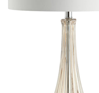 Dew Drop 32.75" Glass/Crystal LED Table Lamp - JONATHAN Y