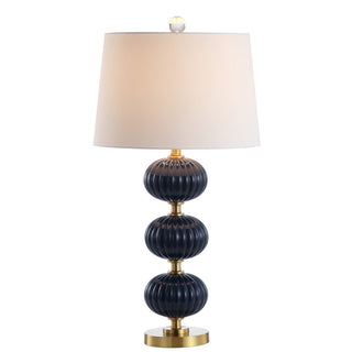 Carter 29.7" Glass LED Table Lamp - JONATHAN Y