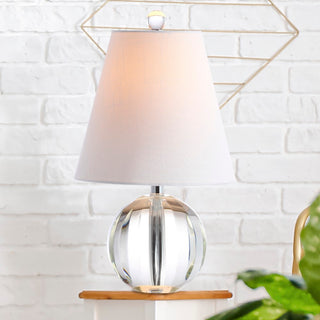 Goddard 16" Crystal Ball/Metal LED Table Lamp - JONATHAN Y