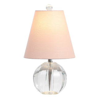 Goddard 16" Crystal Ball/Metal LED Table Lamp - JONATHAN Y