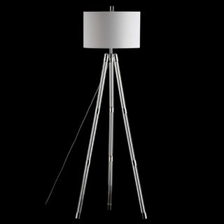 Arliss 60" Surveyor's Tripod Metal/Crystal LED Floor Lamp - JONATHAN Y