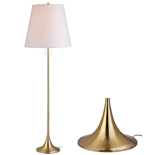 Amelia 63" Metal LED Floor Lamp - JONATHAN Y