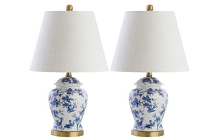 Penelope Chinoiserie Table Lamp - JONATHAN Y