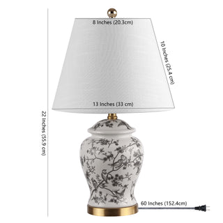 Penelope Chinoiserie Table Lamp - JONATHAN Y