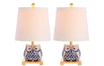 Blue/White (Set of 2)