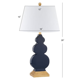 Carter 29" Ceramic/Resin LED Table Lamp - JONATHAN Y