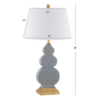 Carter 29" Ceramic/Resin LED Table Lamp - JONATHAN Y