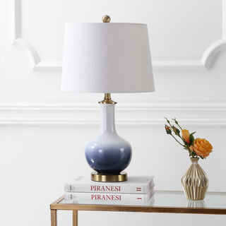 Gradient 25" Ceramic/Brass LED Table Lamp - JONATHAN Y