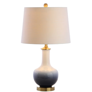 Gradient 25" Ceramic/Brass LED Table Lamp - JONATHAN Y