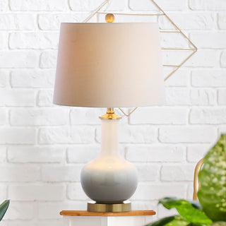 Gradient 25" Ceramic/Brass LED Table Lamp - JONATHAN Y