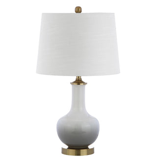 Gradient 25" Ceramic/Brass LED Table Lamp - JONATHAN Y