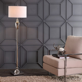 Othello 62" Metal LED Floor Lamp - JONATHAN Y