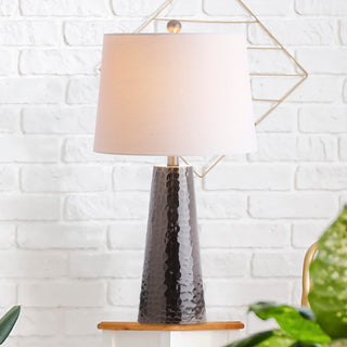 Wells 26" Hammered Metal LED Table Lamp - JONATHAN Y