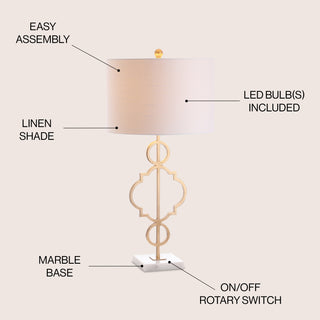 July 31" Metal LED Table Lamp - JONATHAN Y