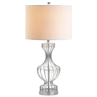 Honore 28" Metal Wire Frame LED Table Lamp - JONATHAN Y
