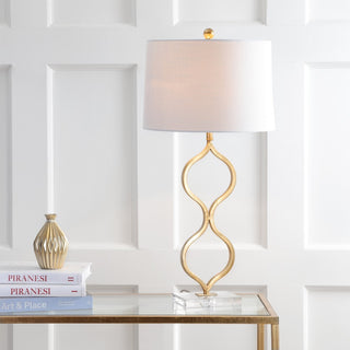Levi 31.5" Metal/Crystal LED Table Lamp - JONATHAN Y