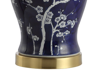 Gracie 29.5" Ginger Jar Ceramic/Metal LED Table Lamp - JONATHAN Y