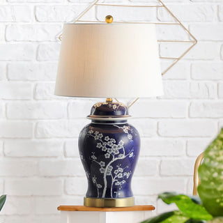Gracie 29.5" Ginger Jar Ceramic/Metal LED Table Lamp - JONATHAN Y