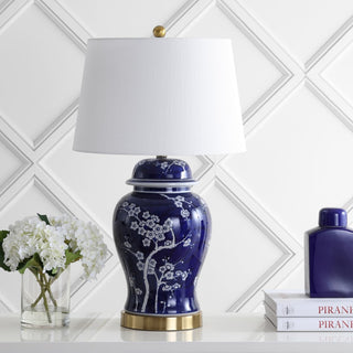Gracie 29.5" Ginger Jar Ceramic/Metal LED Table Lamp - JONATHAN Y