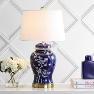 Gracie 29.5" Ginger Jar Ceramic/Metal LED Table Lamp - JONATHAN Y