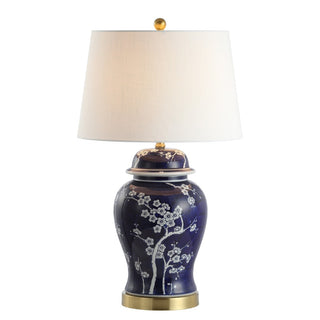 Gracie 29.5" Ginger Jar Ceramic/Metal LED Table Lamp - JONATHAN Y