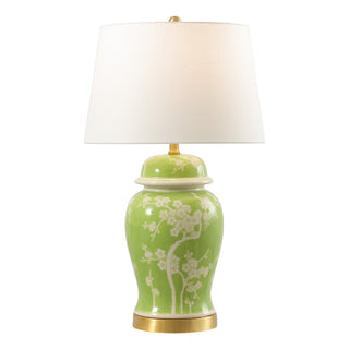 Gracie 29.5" Ginger Jar Ceramic/Metal LED Table Lamp - JONATHAN Y