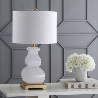 Vienna 25.5" Ceramic LED Table Lamp - JONATHAN Y