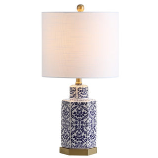 Diana 23.5" Ginger Jar Ceramic/Metal LED Table Lamp - JONATHAN Y