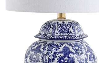 Gretchen 25" Ginger Jar Ceramic/Metal LED Table Lamp - JONATHAN Y