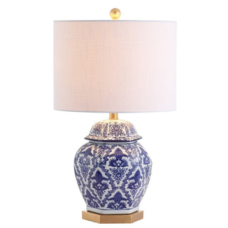 Gretchen 25" Ginger Jar Ceramic/Metal LED Table Lamp - JONATHAN Y