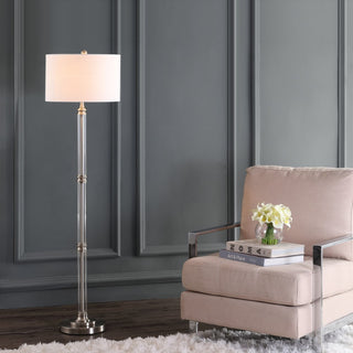 Ralph 60" Metal/Glass Floor Lamp - JONATHAN Y