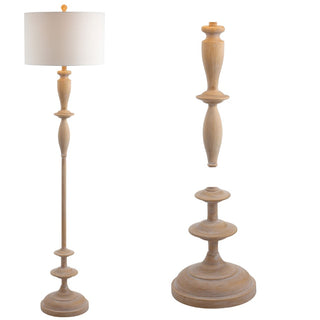 Aldrin 63.5" Resin LED Floor Lamp - JONATHAN Y