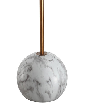 Miami 63.5" Minimalist Resin/Metal LED Floor Lampite - JONATHAN Y