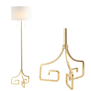 Newman 61.5" Metal LED Floor Lamp - JONATHAN Y