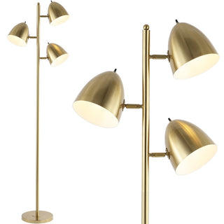 Billy 66.5" Modern Contemporary Iron LED Floor Lamp - JONATHAN Y