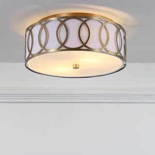 Aria Metal LED Flush Mount - JONATHAN Y