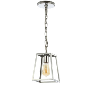 Ira 6.25" Adjustable Drop Metal LED Pendant - JONATHAN Y