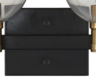 Marais Iron/Glass Rustic Vintage LED Vanity Light - JONATHAN Y