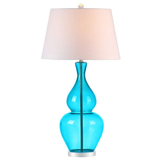 Dixon 33.5" Glass LED Table Lamp - JONATHAN Y
