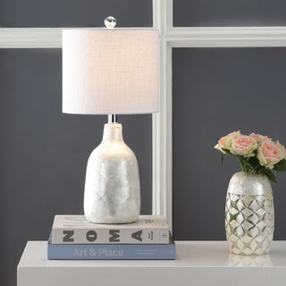 Lucille 21" Seashell LED Table Lamp - JONATHAN Y